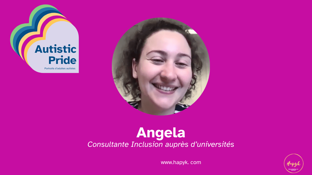 Angela, autiste, consultante diversité et inclusion