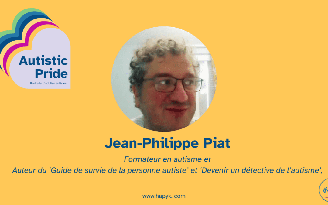 Jean-Philippe Piat, autiste, formateur en autisme et auteur (vidéo)